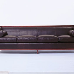 Archetype Wood Banded Sofa - Baker Furniture - Sofas