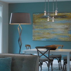 Hubbardton Forge Erlenmeyer 4 Light Pendant - Pendant Lighting