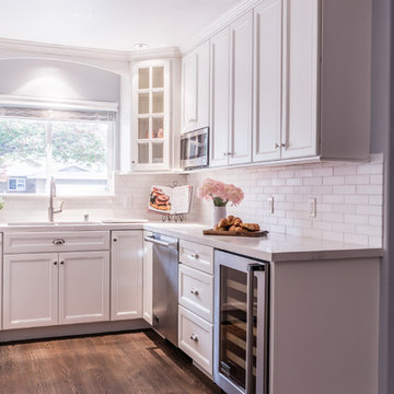 Whimsical White Kitchen