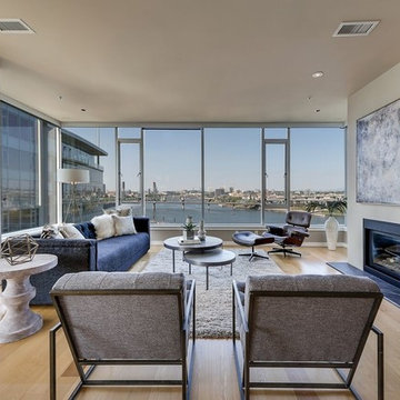 Portland Oregon luxury condo staging