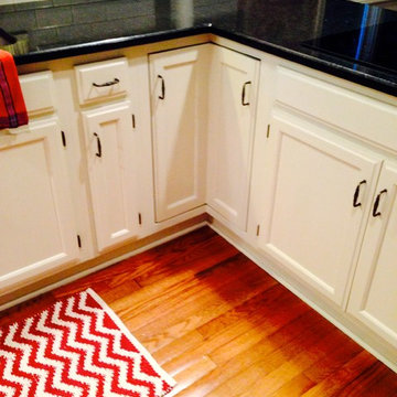 Dark wood to light and bright kitchen in Geist area.