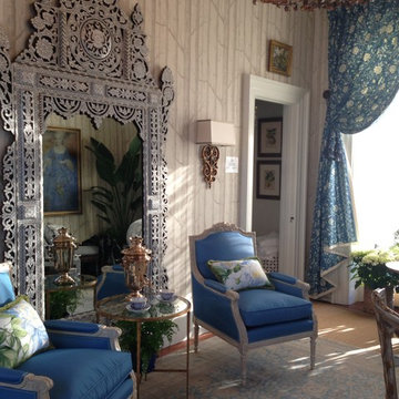 Blairsden "Mansion in May" 2014, A Blue-and-White Russian Revival