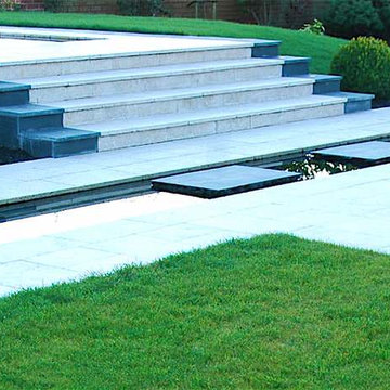 Contemporary, minimalist, watergarden, Lancashire