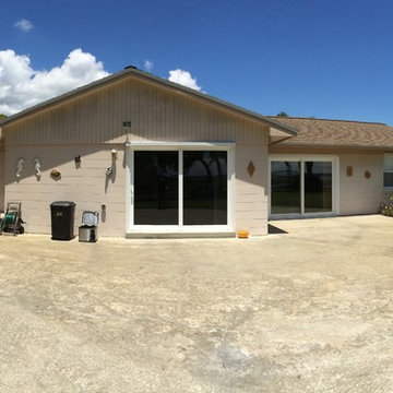 Staggered Shake Gable Ends with Nichiha Cement Board and Cedar Bands