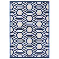 Surya Basilica BSL-7219 Area Rug, Blue/Yellow, 5'2"x7'6" Rectangle