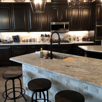 Kitchen and living area flooring and painting - Midlothian
