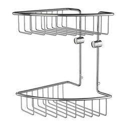 Smedbo HOUSE Double Soap Basket RK377 - Bathroom Accessories