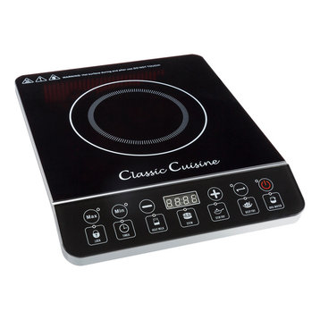 Multi-Function 1800W Portable Induction Cooktop Burner, by Classic Cuisine