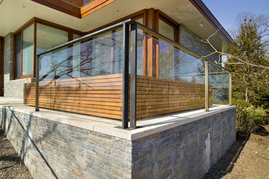 Trendy exterior home photo in Boston