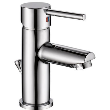 Delta 559LF-HGM-PP Trinsic 1 Hole Bathroom Faucet 0.5gpm - - Chrome