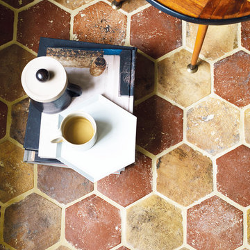 Reclaimed Hexagon Terracotta