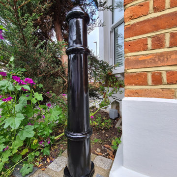 Metal railing restoration in Wimbledon SW20