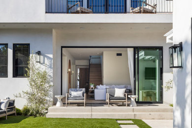 Minimalist exterior home photo in Santa Barbara