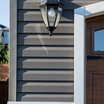 Modern Apartments with Clapboard Siding in Thunder Bay, Ontario, Canada