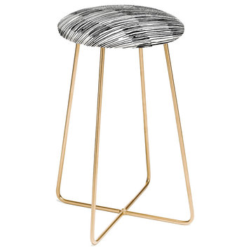 Kent Youngstrom Sea Stripes Counter Stool