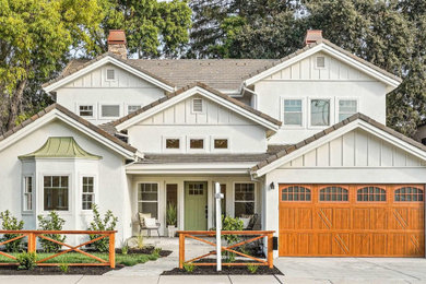 Inspiration for a craftsman exterior home remodel in San Francisco