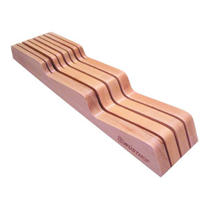 Wusthof Acacia In Drawer 7 Slot Knife Organizer Tray