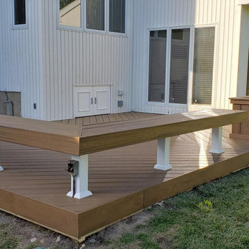 Havana Gold Trex Deckings with Seat and Flour Box's and Don't forget