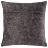 Collins OIS-001 Pillow Cover, Charcoal/Medium Gray, 20"x20", Pillow Cover Only