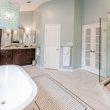Master Bathroom in Centreville, VA