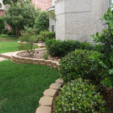 Flower Bed Edging and Sod Installation