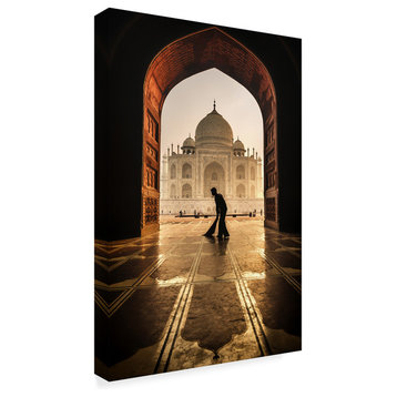 Pavol Stranak 'Taj Mahal Cleaner' Canvas Art, 24"x16"