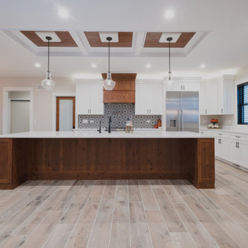 Traditional Knotty Alder Kitchen Design