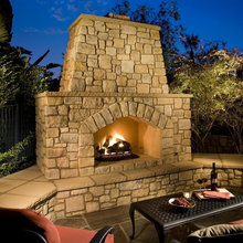 Outside Fireplace