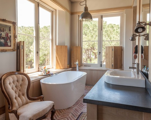 Herringbone Brick Floor | Houzz