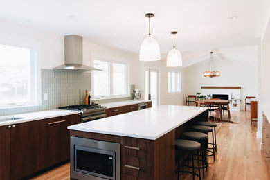 Example of a kitchen design in Denver