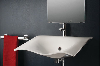 Esempio di una stanza da bagno design