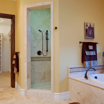 Del Sur - Tuscan Winery Master Bath