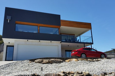Contemporary home design in Hobart.