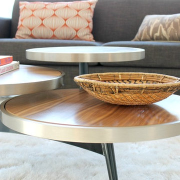 Cocktail Table Lily Pad Style