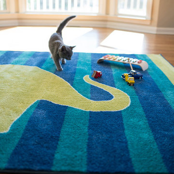 Friendly Dinosaur Area Rug by Mohawk Home