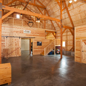 Gambrel Party Barn