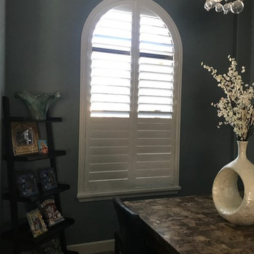 Arched Top Plantation Shutters