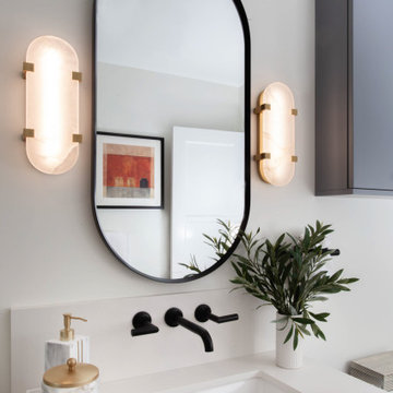 Contemporary Guest Bathroom San Diego