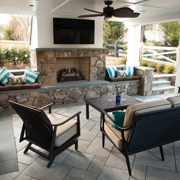 High End Deck and Lower Living Space