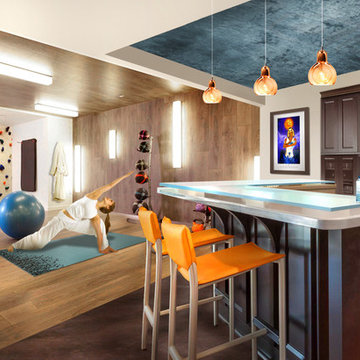 Home Juice Bar in Mixed Textures