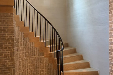 Design ideas for an arts and crafts staircase in San Francisco.