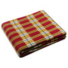 Scotch Plaids - Red/Brown/White Soft Coral Fleece Throw Blanket (71"-79")
