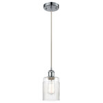 Innovations Lighting - Hadley 1-Light Mini Pendant, Polished Chrome, Clear - A truly dynamic fixture, the Ballston fits seamlessly amidst most decor styles. Its sleek design and vast offering of finishes and shade options makes the Ballston an easy choice for all homes.