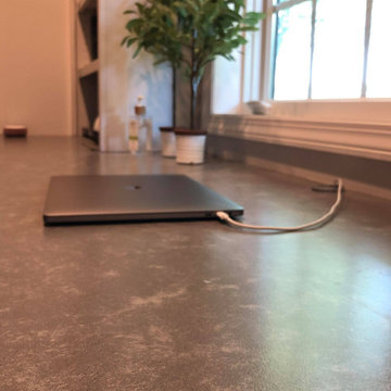 Brushed Painted Home Office