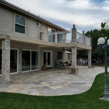 Backyard Pavers - Huntington Beach