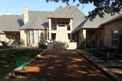This is an example of a landscaping in Dallas.