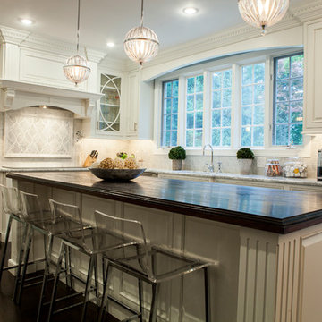 Villanova, PA: Kitchen and Island