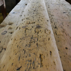 Ontario Barnwood Distressing Kept - Table Tops And Bases