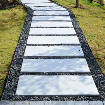 Irving TX Custom Covered Patio and Pathway
