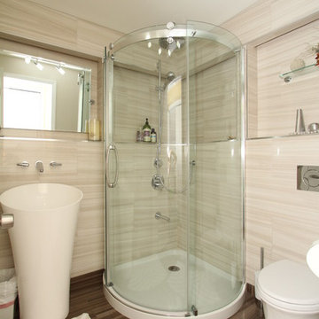 Small bathroom basement